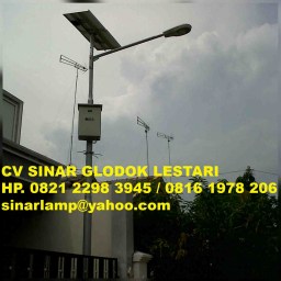 Lampu PJU Solar Cell 30 watt